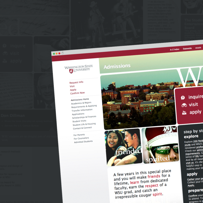 WSU Admissions Site